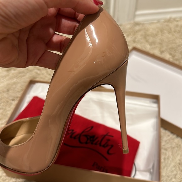 Christian Louboutin Pigalle Follies Pointed Toe Pump - Picture 7 of 9